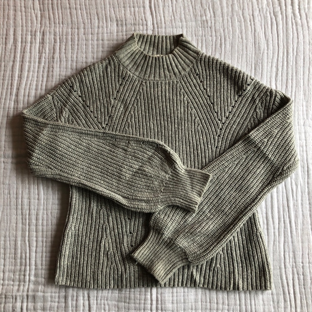 GAP Grey Merino Blend Sweater - XS